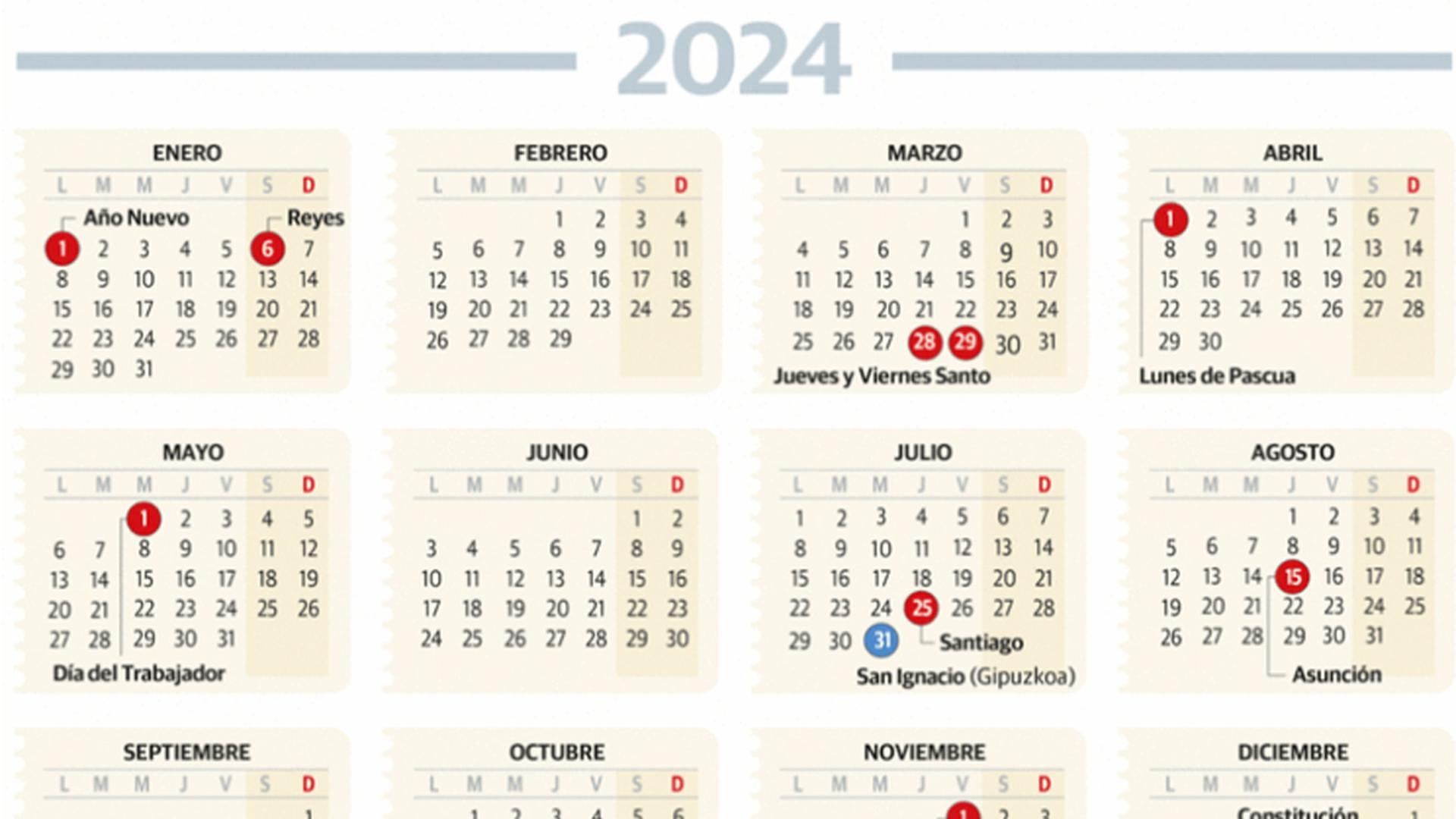 Calendario 2024 Mexico Semana Santa Codee Marlie